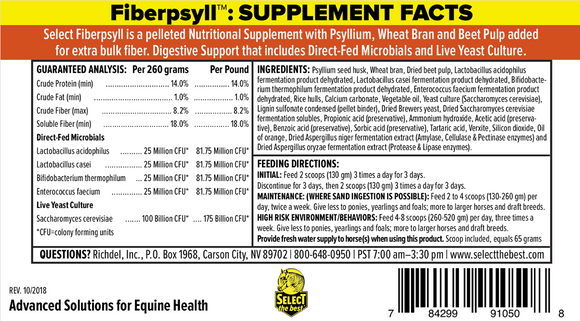 Fiberpsyll 4-in-1 Digestive Support for Horses - Digestive Supplements 3