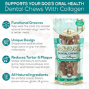 Fieldcrest Farms Nothin’ to Hide Dental Bone Beef Dog Treat 3’’ 12 pack - Dog Dental Chews & Treats 4