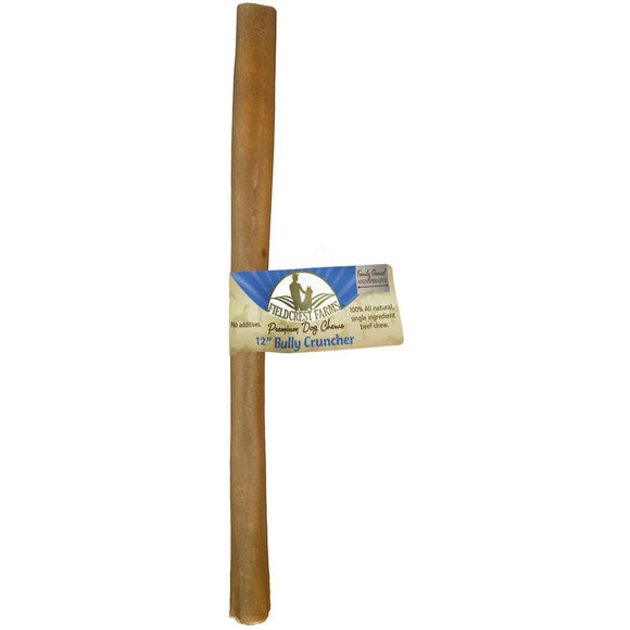 Fieldcrest Farms Premium Dog Chews 12" Bully Crunchers, 1-count