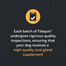 Nutramax Filaquin Anal Gland Supplement Soft Chews for Dogs - High quality anal gland supplements