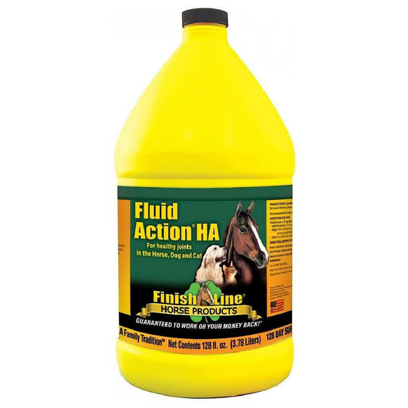 Finish Line Fluid Action HA Joint Support Liquid Supplement for Horses - Gallon - Horse Joint & Hip Supplements 3