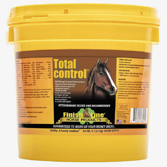 Finish Line Total Control Multi-Purpose Horse Supplement - 4.7 lb (28 Day Supply) - Horse Vitamins & Supplements 3