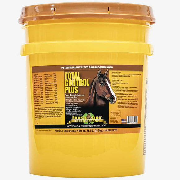 Finish Line Total Control PLUS Multi-Purpose Supplement for Horses - 23.2 lb (140 Day Supply) - Horse Vitamins &