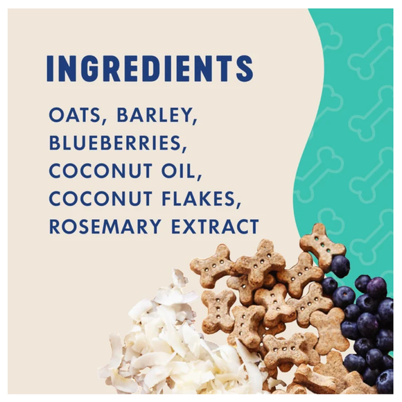 Finley’s Blueberry & Coconut Recipe Crunchy Biscuits Dog Treats - Dog Biscuits & Crunchy Treats 4