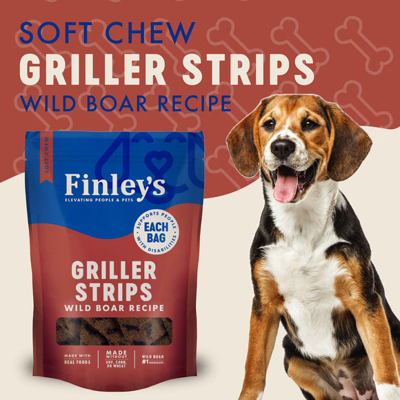 Finley’s Griller Strips Dog Treats - Dog Treats 20