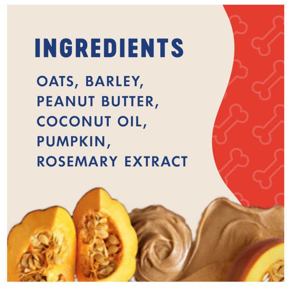 Finley’s Peanut Butter & Pumpkin Recipe Crunchy Biscuits Dog Treats - Dog Biscuits & Crunchy Treats 6