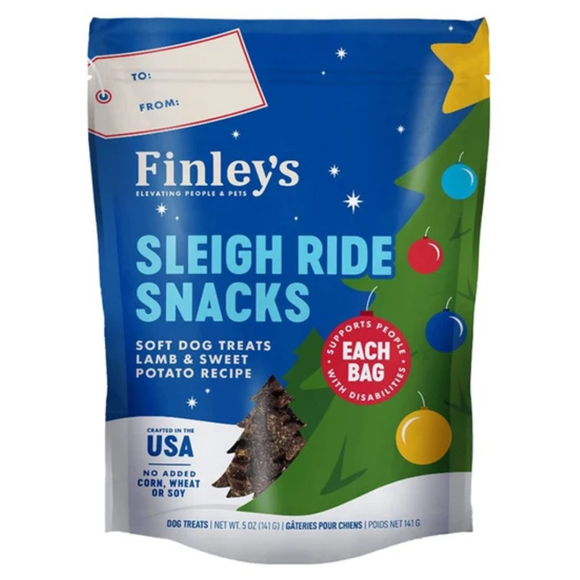 Finley’s Sleigh Ride Snacks Lamb & Sweet Potato Dog Treats 6-oz - Dog Treats 1