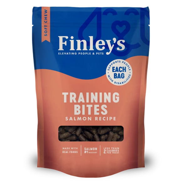 Finley’s Training Bites Salmon Recipe Dog Treats - Training Dog Treats 1