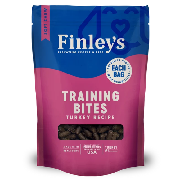 Finley’s Training Bites Turkey Recipe Dog Treats - Training Dog Treats 1