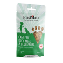 FirstMate Cage Free Duck Meal & Blueberries Grain Free Dog Treats (8 oz) - Dog Treats 1