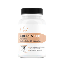 Fix Pen (Penicillin) Tablets Fish Antibiotics - 500-mg (30-count) - Fish Medication and Vitamins 1