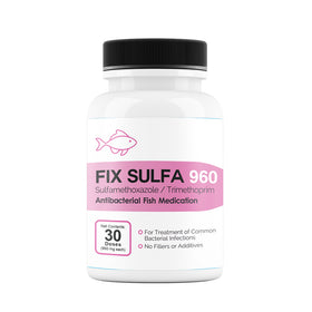 Fix Sulfa (Sulfamethoxazole/ Trimethoprim) Tablets Fish Antibiotics