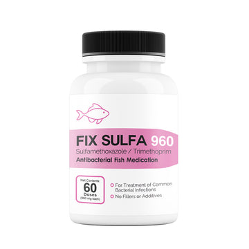 Fix Sulfa (Sulfamethoxazole/ Trimethoprim) Tablets Fish Antibiotics - 0