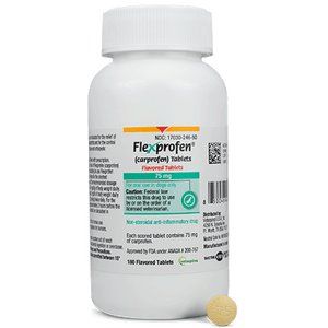 Flexprofen (Carprofen) 75mg Flavored Tablets