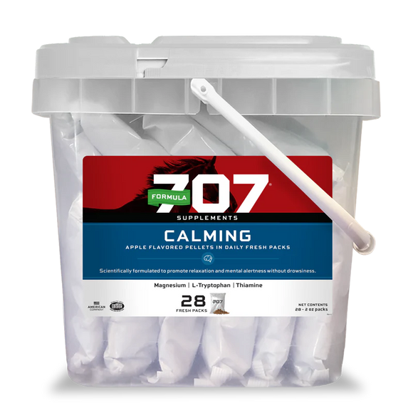 Formula 707 Calming Pellets Daily Fresh Packs For Horses (28 Day Supply) - Horse Vitamins & Supplements 1