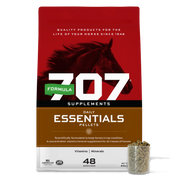 Formula 707 Daily Essentials Vitamins & Minerals Supplement for Horses - 6 lb - 48 servings - Horse Vitamins &