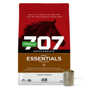 Formula 707 Daily Essentials Vitamins & Minerals Supplement for Horses - 6 lb - 48 servings - Horse Vitamins &