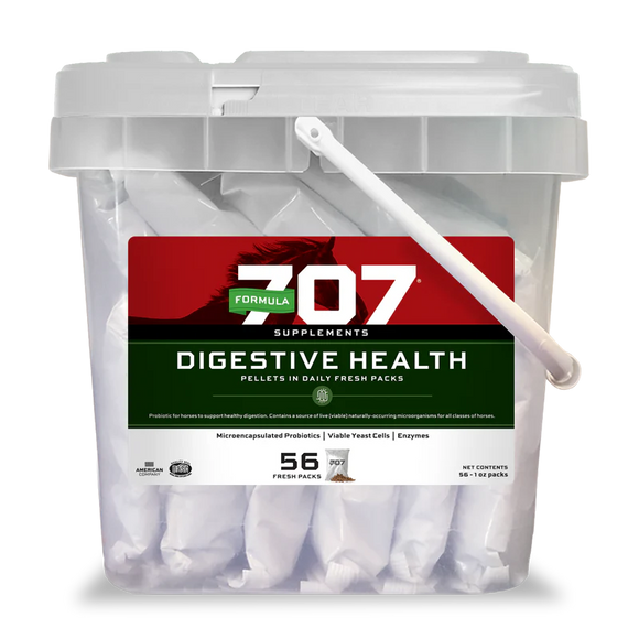 Formula 707 Digestive Health Daily Fresh Packs For Horses (56 Day Supply) - Horse Vitamins & Supplements 1