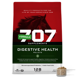 Formula 707 Digestive Health Horse Supplement Pellets - 8-lb (128 servings) - Horse Vitamins & Supplements 1