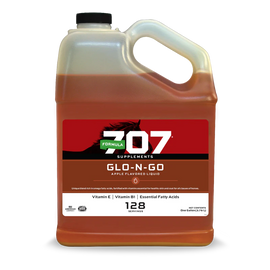 Formula 707 Glo-N-Go Liquid Fat Supplement for Horses (1 Gallon 128 Servings) - Horse Vitamins & Supplements 1