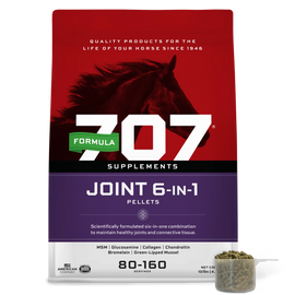 Formula 707 Joint 6-in-1 Pellets Horse Supplement - 10-lb (80-160 servings) - horse Joint & Hip Supplements 1