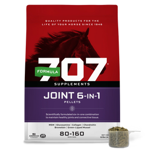 Formula 707 Joint 6-in-1 Pellets Horse Supplement - 10-lb (80-160 servings) - horse Joint & Hip Supplements 1