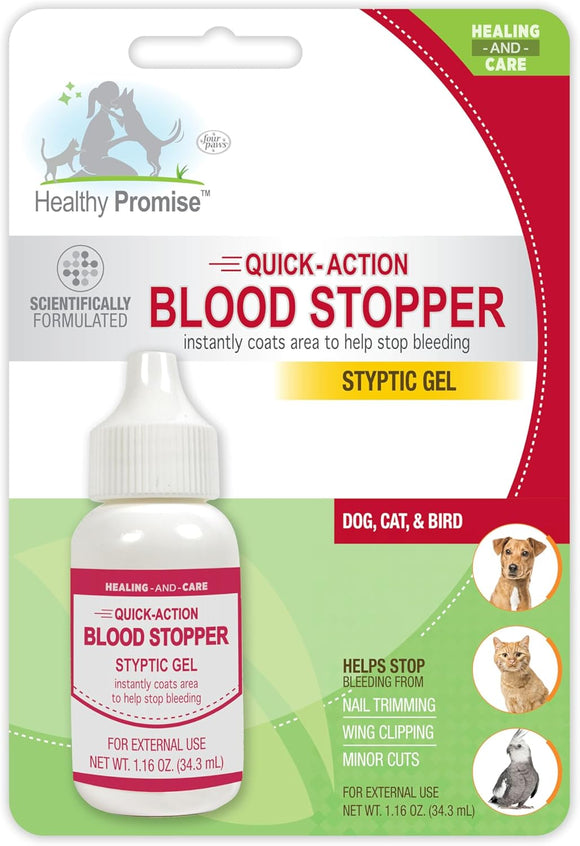 Four Paws Healthy Promise Pet Quick-Action Blood Stopper Styptic Powder For Pet - 1.16-oz - Pet Health Care & Wellness