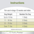 Four Paws Healthy Promise Pre & Probiotics Soft Chews For Dogs (90 ct)