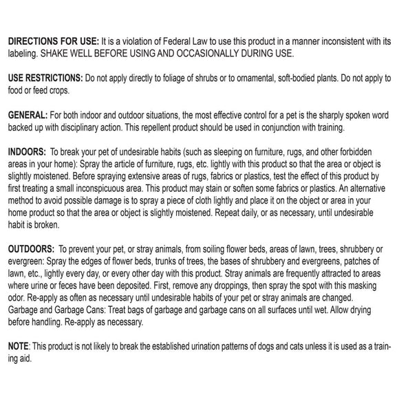 Four Paws Keep Off! Repellent Outdoors & Indoors Spray For Cat & Kitten (6 oz)