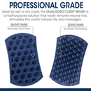 Four Paws Magic Coat Professional Series Dual-Sided Curry Brush for Dog