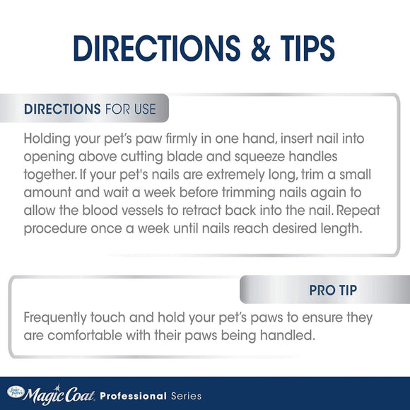 Four Paws Magic Coat Professional Series Easy-Grip Nail Clippers For Pet