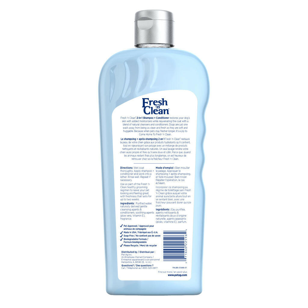 Fresh 'n Clean 2-in-1 Oatmeal Shampoo & Conditioner - Protein