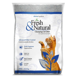 Fresh & Natural Clumping Cat Litter Fresh Fragrance - 40 lb - Cat Litter & Waste Disposal 2