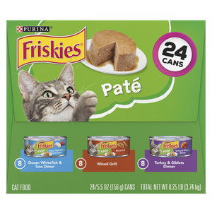 Friskies Classic Pate Variety Pack Canned Cat Food