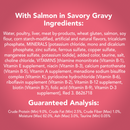 Friskies Extra Gravy Chunky with Salmon in Savory Gravy Canned Cat Food
