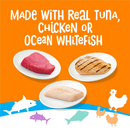 Friskies lil’ Lickables Tuna Chicken & Ocean Whitefish Variety Pack Lickable Cat Treats (20 ct) - Cat Treats 8