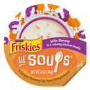 Friskies Natural Grain-Free Lil' Soups With Shrimp In Chicken Broth Cat Food Compliment