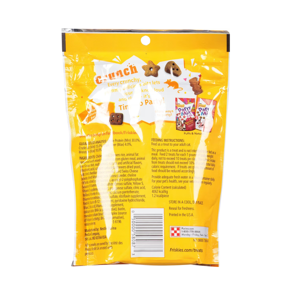 Friskies Party Mix Cheezy Craze Crunch Cat Treats - Cat Treats 10