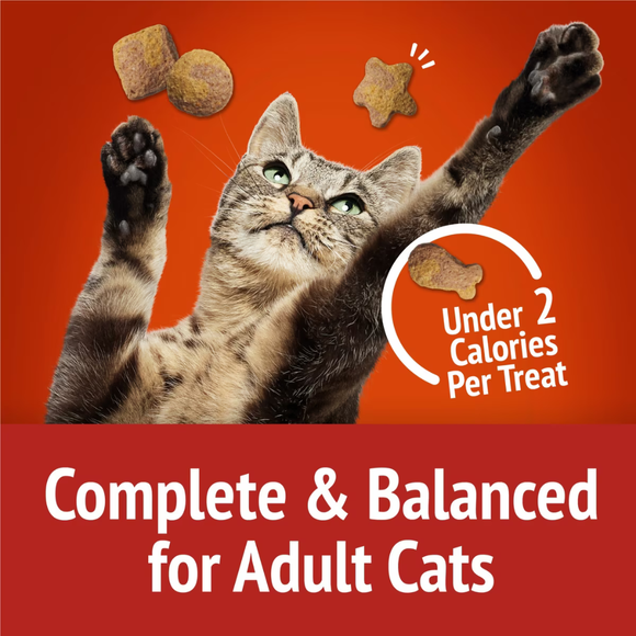 Friskies Party Mix Gravy-Licious Crunch Chicken & Gravy Cat Treats - Cat Treats 5