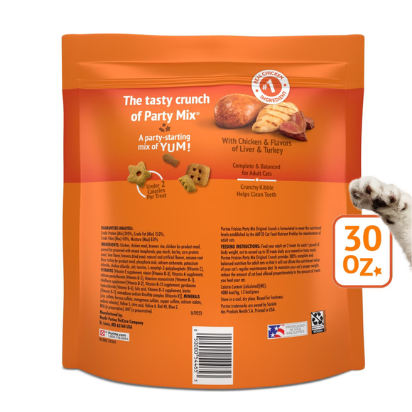 Friskies Party Mix Original Crunch Cat Treats - Cat Treats 13