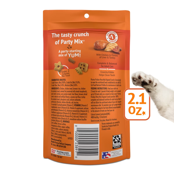 Friskies Party Mix Original Crunch Cat Treats - Cat Treats 7