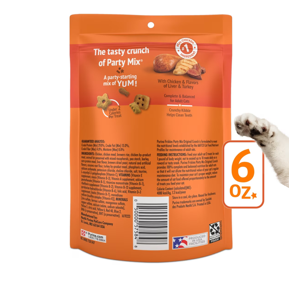Friskies Party Mix Original Crunch Cat Treats - Cat Treats 9