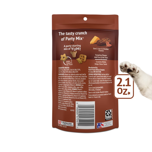 Friskies Party Mix Wild West Crunch Cat Treats (2.1 oz) - Cat Treats 7