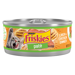 Friskies Pate Liver and Chicken Canned Cat Food