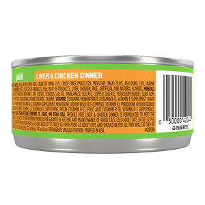 Friskies Pate Liver and Chicken Canned Cat Food
