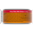 Friskies Prime Filets With Chicken In Gravy Canned Cat Food