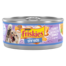 Friskies Savory Shreds Turkey And Cheese Dinner In Gravy Canned Cat Food