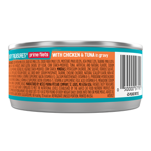 Friskies Tasty Treasures Gravy Chicken, Tuna & Scallop Wet Cat Food