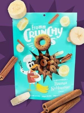 Fromm Crunchy O’s Dog Banana Kablammas Flavor Dog Treats - Dog Treats 1
