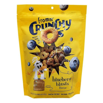 Fromm Crunchy O’s Dog Blueberry Blasts Flavor Treats - 6 oz - Dog Treats 1